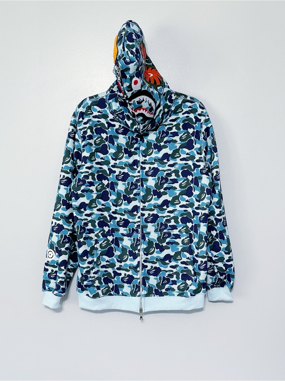 BAPE ABC Hoodie Camo Shark NEW Men's Size 2XL